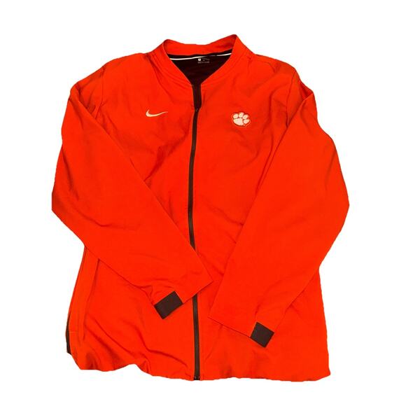 Nike Windbreaker Full Zip Clemson Tigers NCAA On-Field Lockdown Jacket XL - Picture 1 of 4